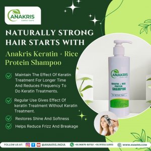 Keratin+Rice Protein Shampoo (250ml)